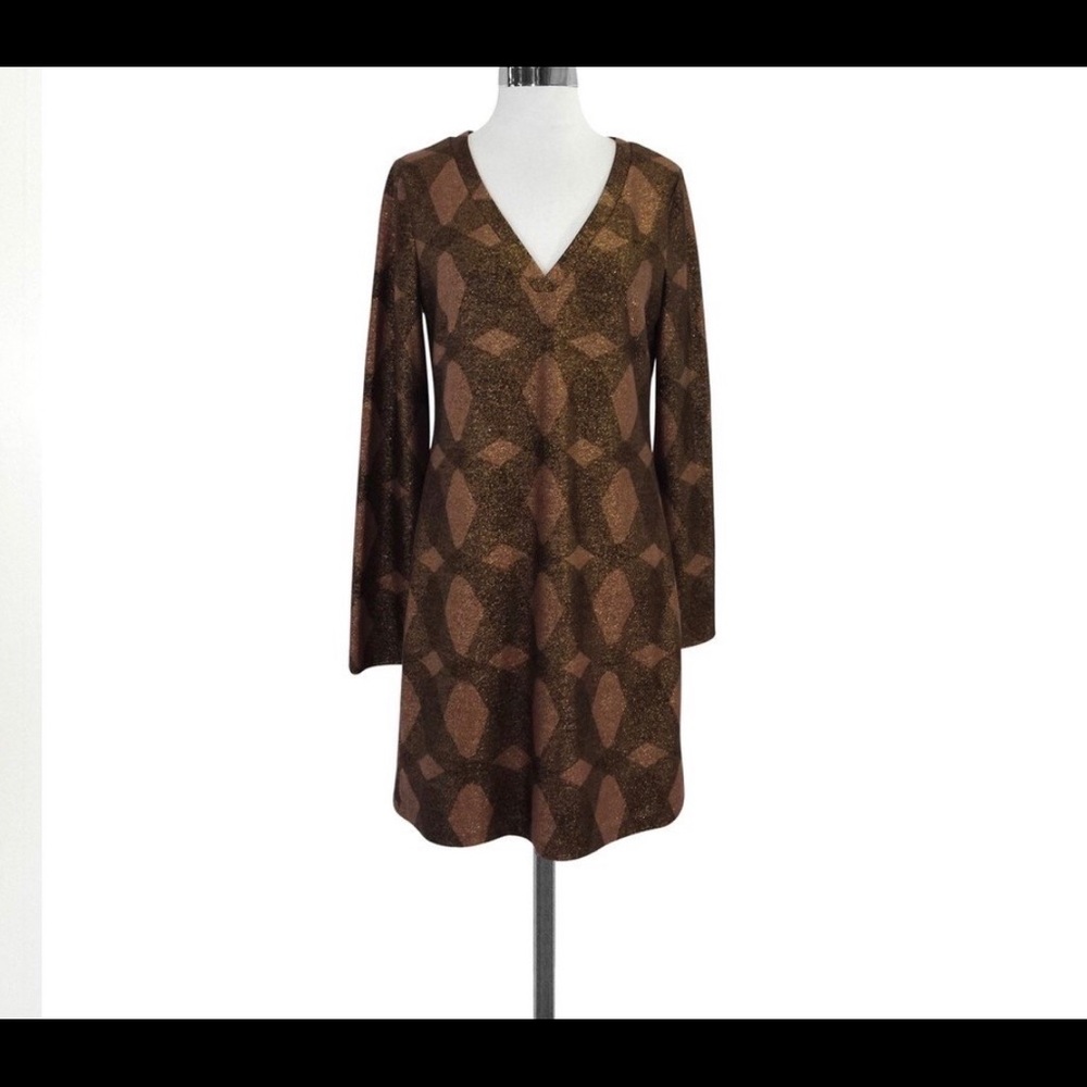 Women’s ELIE TAHARI Diamond print dress SZ SM